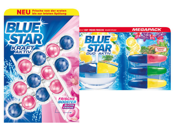 BLUE STAR WC Steine Kraft Aktiv oder Duo Aktiv