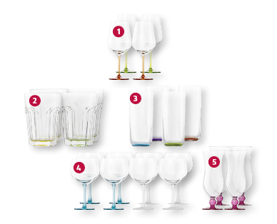 CROFTON(R) Cocktailgläser, 4-teilig