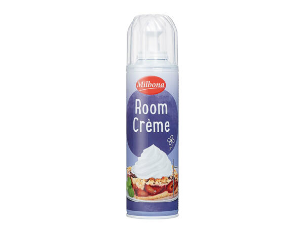 Crème fraîche en bombe
