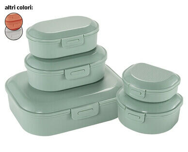 CROFTON(R) 
 SET DI CONTENITORI SALVAFRESCHEZZA, 5 PEZZI