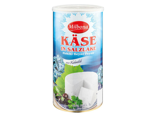 MILBONA Weichkäse in Salzlake