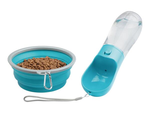 Zoofari Pet Travel Bowl Set - 2 Piece Set