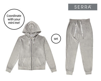 Adult's Velour Tracksuit Set