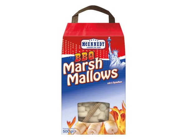 BBQ Marshmallows with Sticks