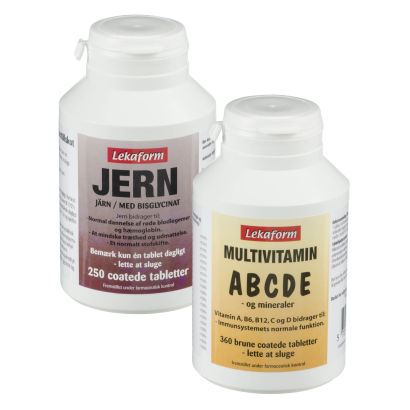 Multivitamin/jern