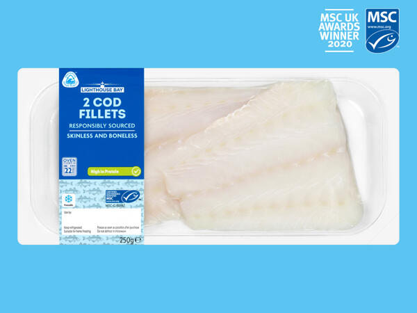 Lighthouse Bay 2 Cod Fillets