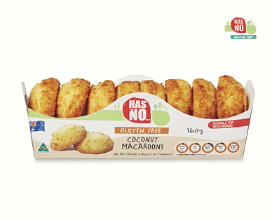 Gluten Free Coconut Macaroons 160g