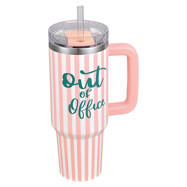 Adventuridge Pink Stripes Thirst Crusher Tumbler - 40oz