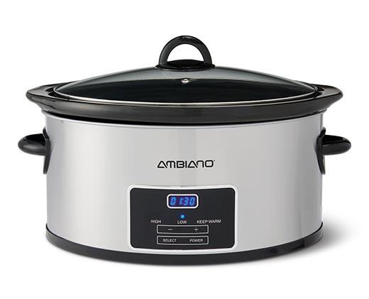 Ambiano
Programmable 6-Quart Slow Cooker