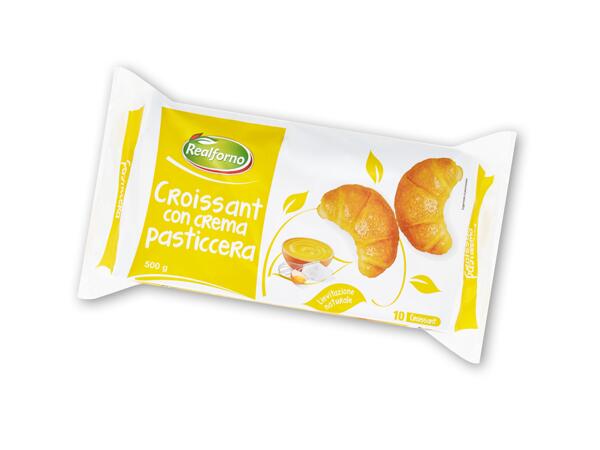 Croissant with Pastry Cream
