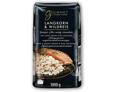 GOURMET/FINEST CUISINE Riso a grani lunghi e riso selvatico