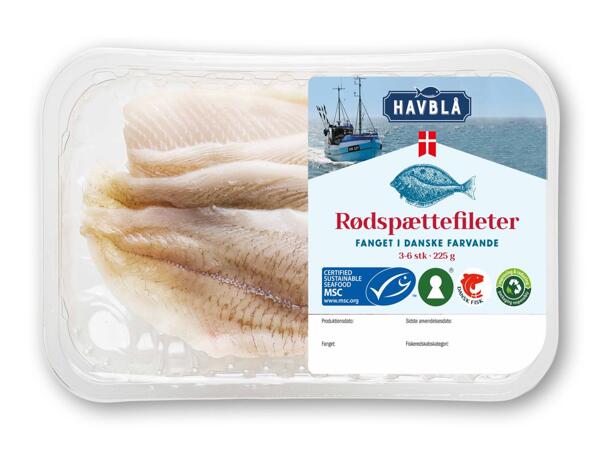 Torske-, rødspætte- eller panerede sejfileter