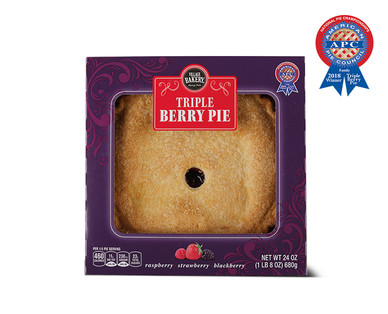 Village Bakery Triple Berry Pie