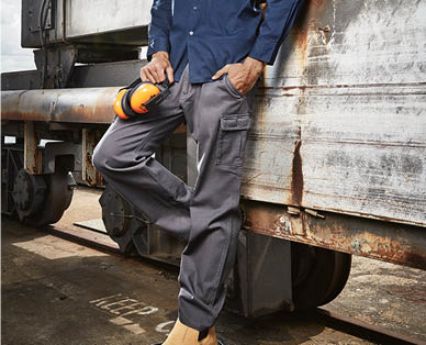 Mens Cargo Work Pant