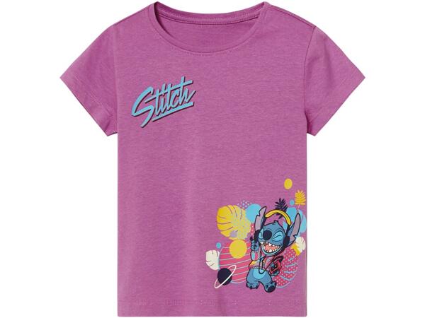 Girls' T-Shirt "Frozen, Minnie Mouse, Stitch"