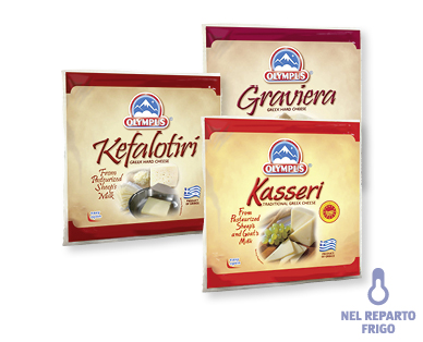 Specialità di formaggio greco OLYMPUS
