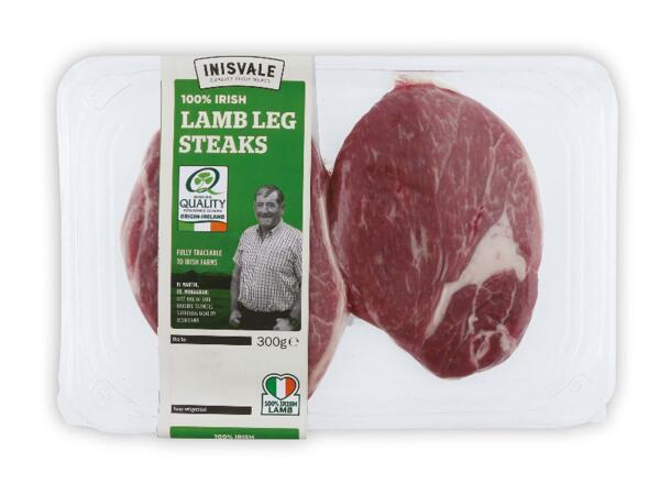 Irish Lamb Leg Steaks
