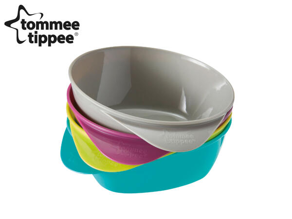 Tommee Tippee Easy Scoop Feeding Bowls- 4 Pack