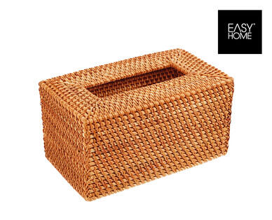 Handwoven Tissue Box Holder or Accessory Tray