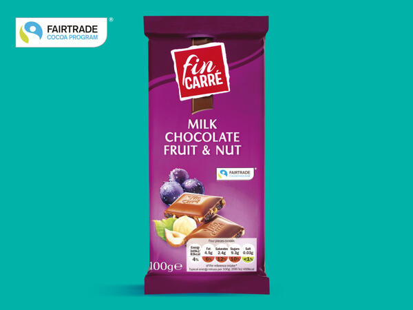 Fin Carre Fruit & Nut Milk Chocolate