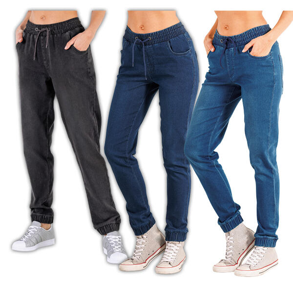 Sweat Denim Jogg-Jeans