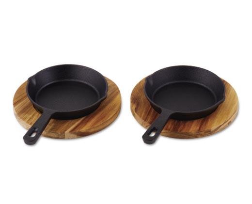 Crofton 
 Cast Iron Dessert Set for Two