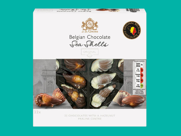 J.D.Gross Belgian Chocolate Sea Shells