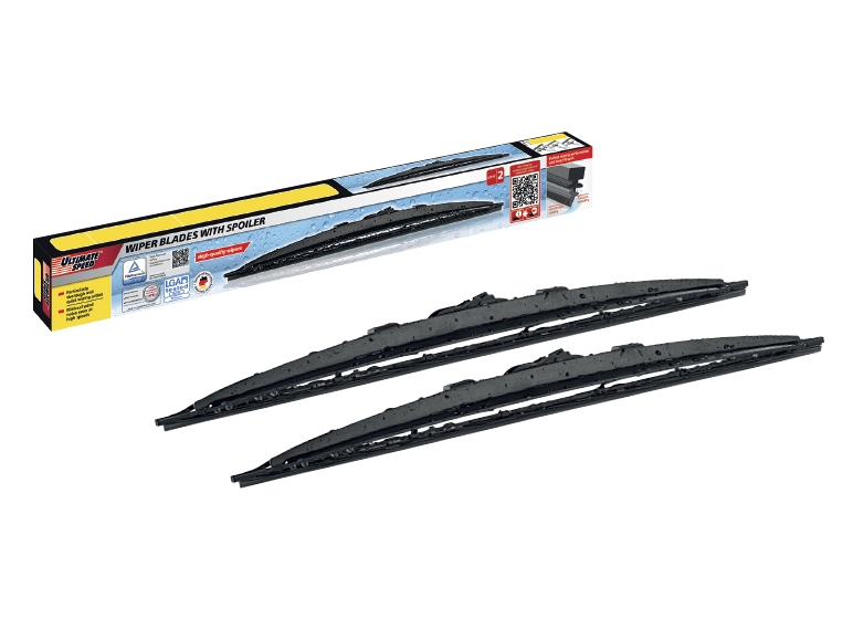 ULTIMATE SPEED Wiper Blades with Spoiler