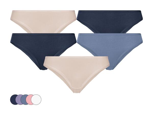 Slips taille basse, set de 5