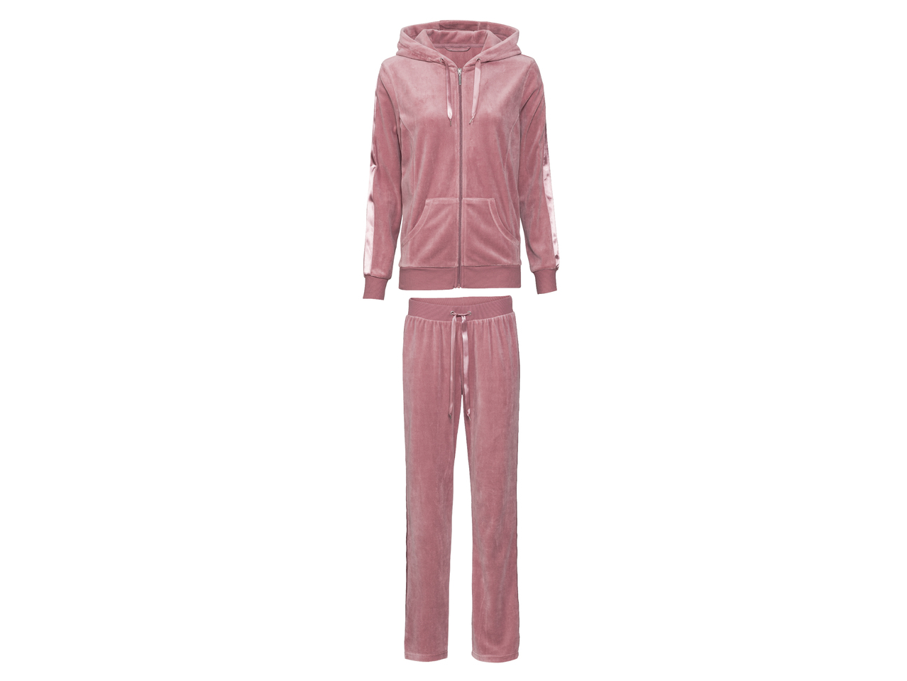 ESMARA(R) Fritidsdragt i velour