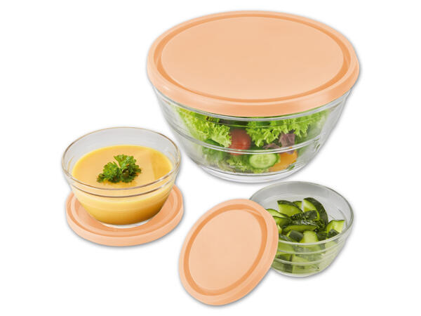 Glasschüssel-Set, 5 Stück