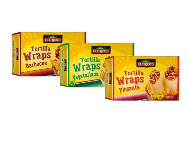 Filled Tortilla Wraps