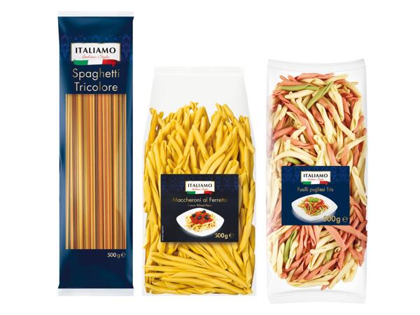 SPAGHETTI TRICOLORE / MACCHERONI AL FERRETTO / FUSILLI
