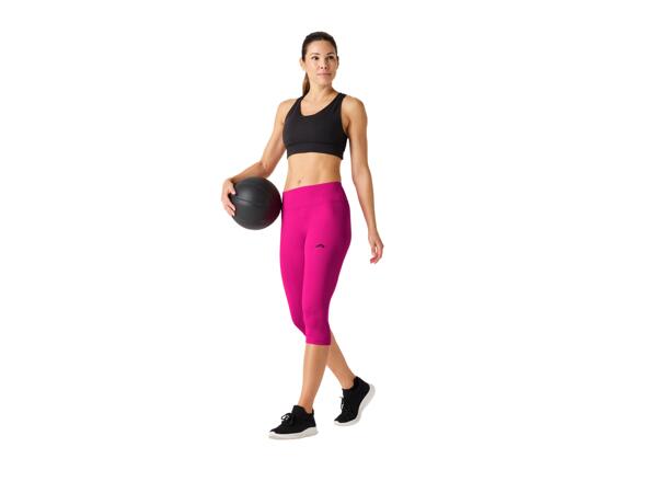 Ladies' cropped sports leggings