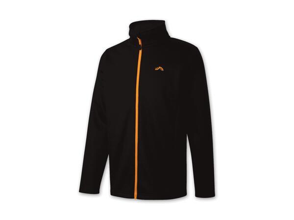 Damen/Herren Strickfleecejacke