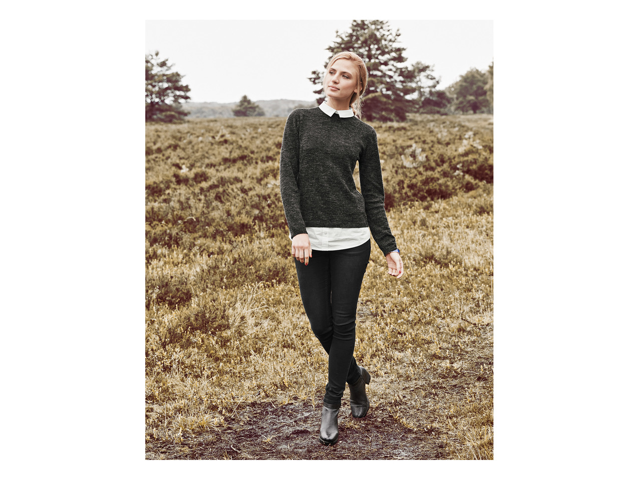 Esmara Ladies' Layered Look Jumper1