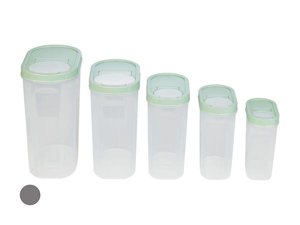 Set de boîtes à provisions, 5 pièces