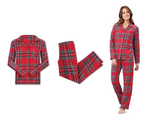 Serra Ladies Flannel Pajama Set