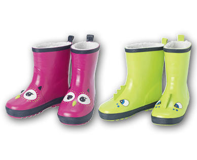 Bottes de pluie fourrées pour tout-petits IMPIDIMPI