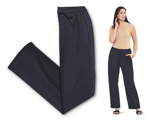 Serra Ladies Linen Pants