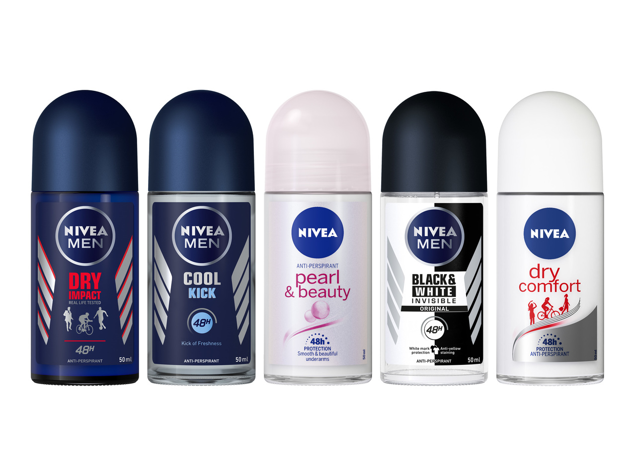 NIVEA DEO ROLL ON MEN & FEMALE