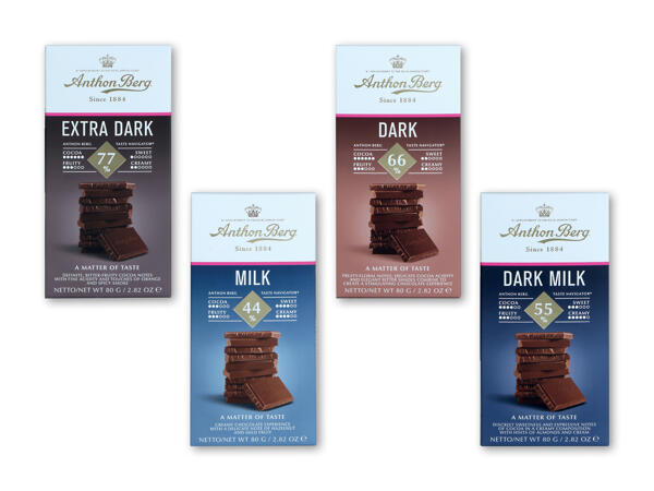 Anthon berg chokoladeplader