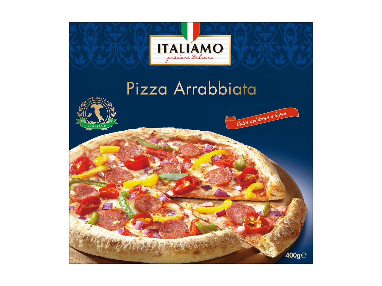 ITALSKÁ PIZZA ARRABBIATA
