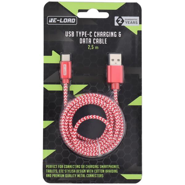 Re-load data- en oplaadkabel USB-C