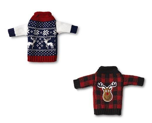 Merry Moments 
 Ugly Sweater Wine Bottle Cover