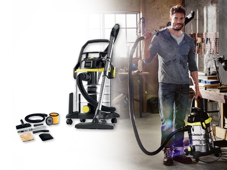 Parkside(R) 1,400W Wet and Dry Vacuum Cleaner