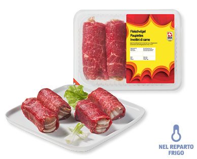 Involtini di carne