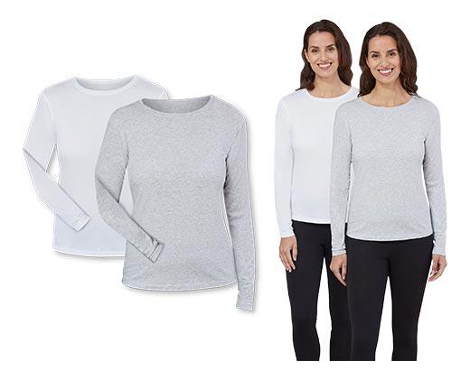 Serra Ladies 2 Pack Long Sleeve T-Shirt