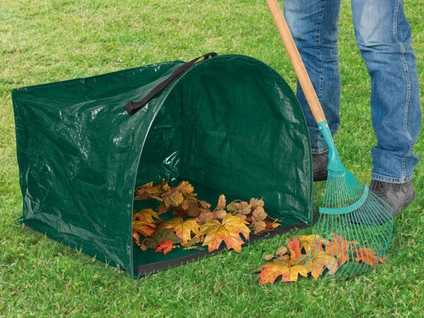 Gartenabfallsack mit Kehrkante