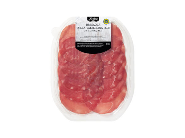 ITALSKÁ HOVĚZÍ ŠUNKA BRESAOLA